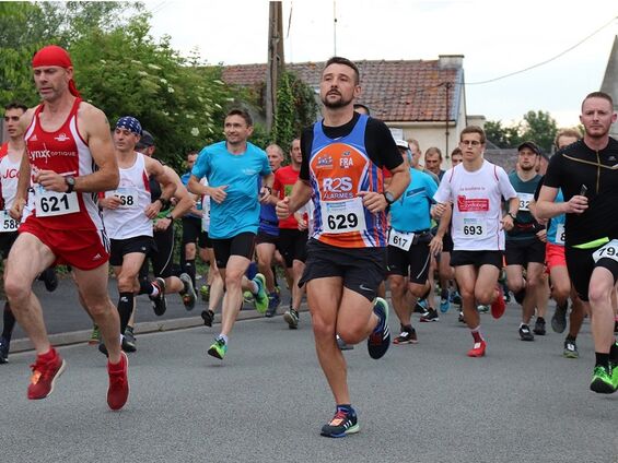 Départ du trail de 13km
Photo USVA